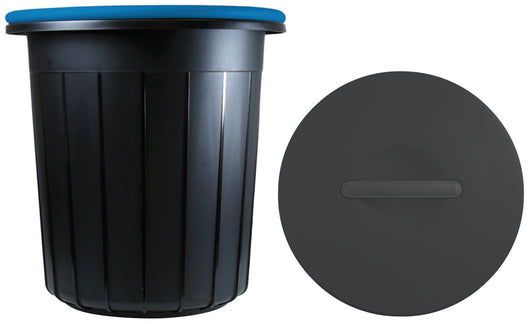 Giò Style PATTUMIERA ECO SOLUTION Lt. 16 - cm. 33x33x33,5 h col. Nero/Blu
