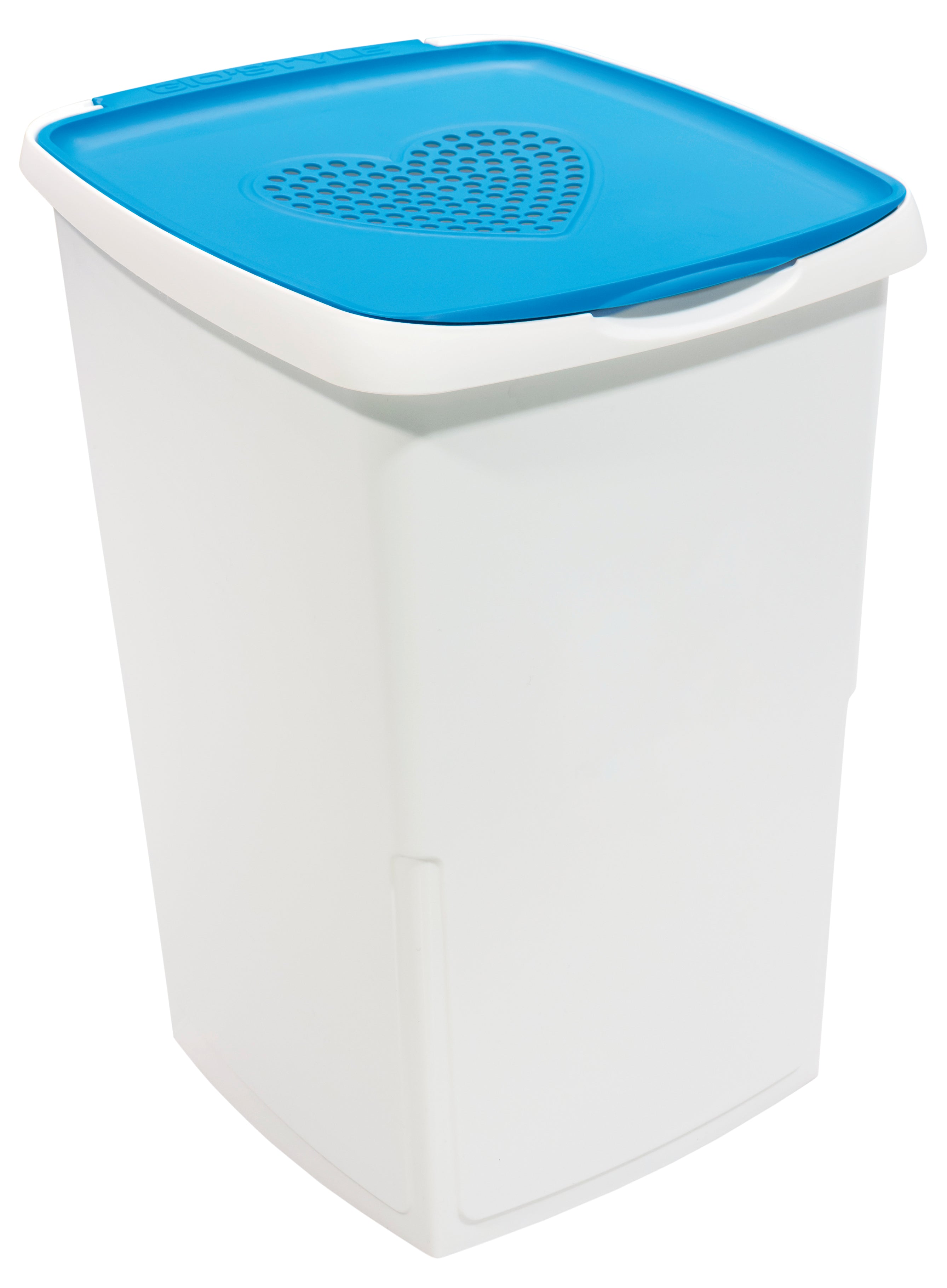 Giò Style PORTABIANCHERIA LOVE Lt. 45 - cm. 37x36x53 h col. Azzurro