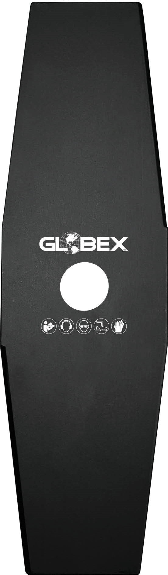 Globex COLTELLO BILAMA ROMBOIDALE PER DECESPUGLIATORE Ø mm. 255