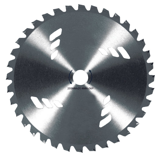 Globex DISCO A 36 DENTI PER DECESPUGLIATORE Ø mm. 255