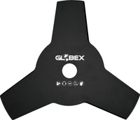 Globex DISCO IN ACCIAIO A 3 DENTI PER DECESPUGLIATORE Ø mm. 230