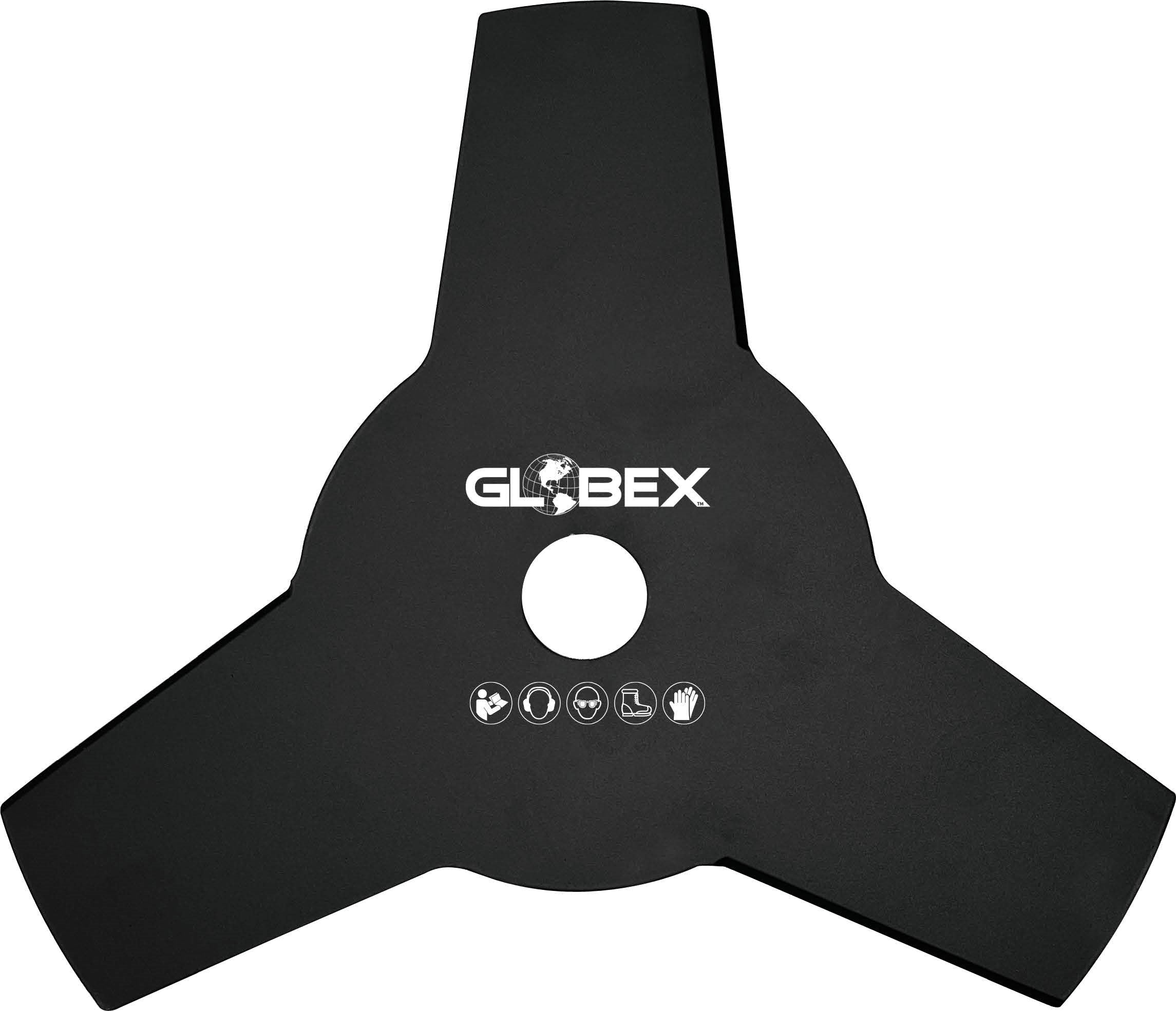 Globex DISCO IN ACCIAIO A 3 DENTI PER DECESPUGLIATORE Ø mm. 230