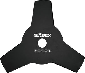Globex DISCO IN ACCIAIO A 3 DENTI PER DECESPUGLIATORE Ø mm. 230