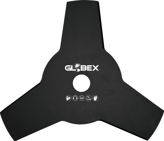 Globex DISCO IN ACCIAIO A 3 DENTI PER DECESPUGLIATORE Ø mm. 255