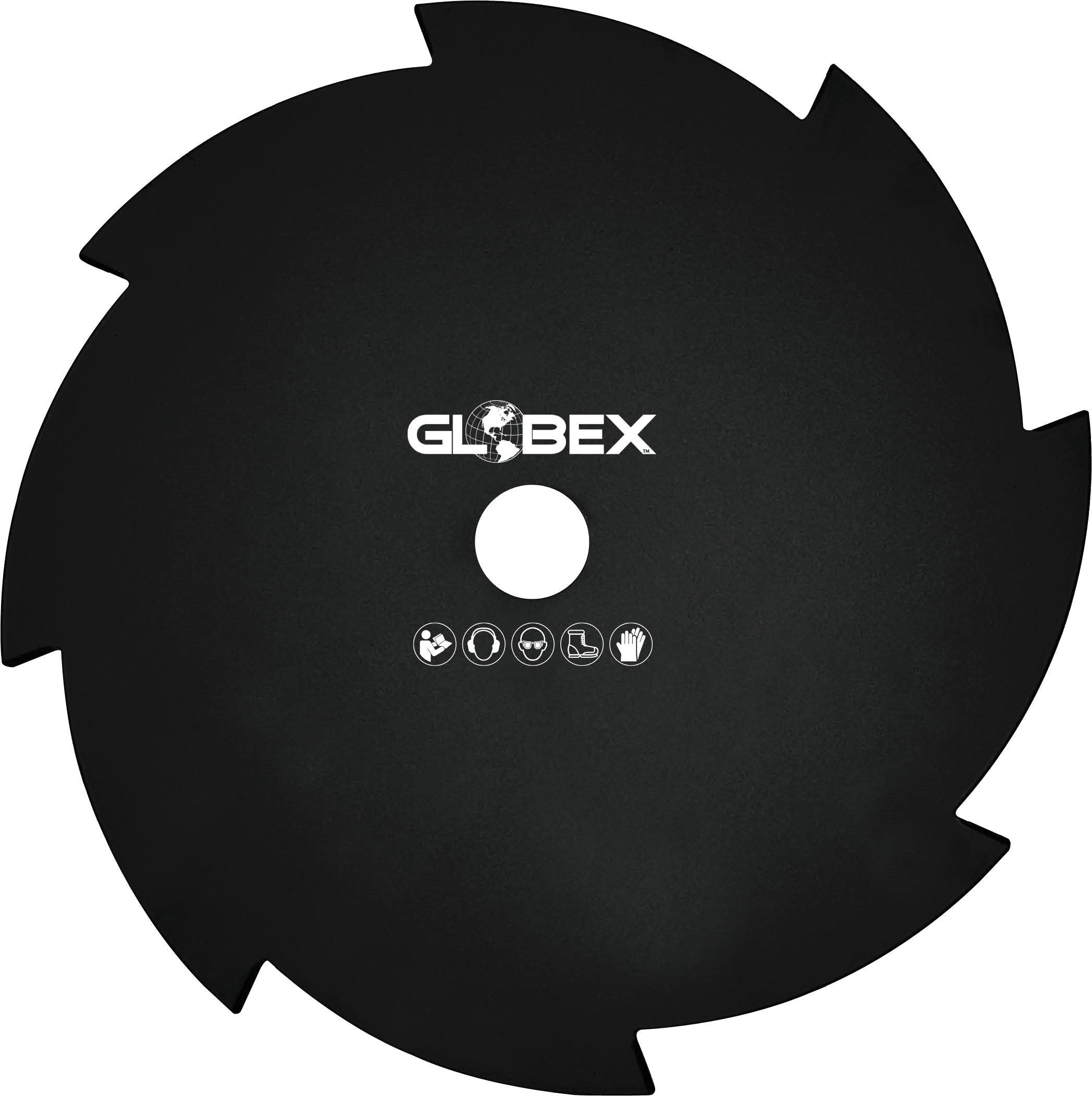 Globex DISCO IN ACCIAIO A 8 DENTI PER DECESPUGLIATORE Ø mm. 255