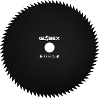 Globex DISCO IN ACCIAIO A 80 DENTI PER DECESPUGLIATORE Ø mm. 255