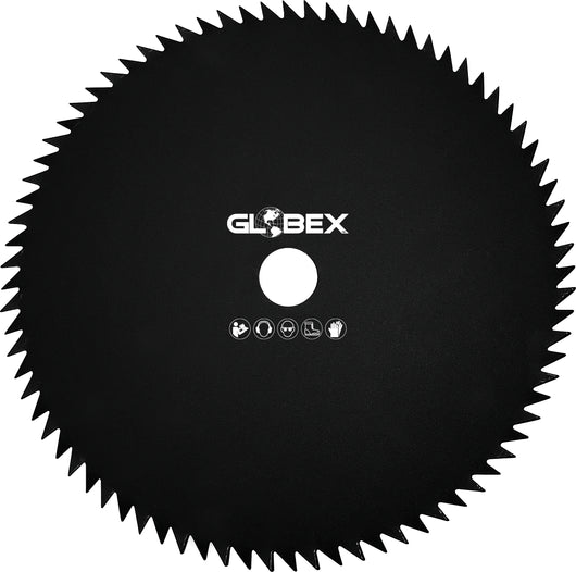 Globex DISCO IN ACCIAIO A 80 DENTI PER DECESPUGLIATORE Ø mm. 255
