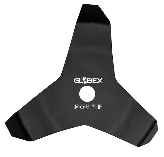 Globex DISCO IN ACCIAIO RICURVO A 3 DENTI PER DECESPUGLIATORE Ø mm. 300