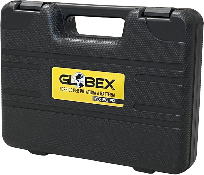 Globex FORBICE PER POTATURA GX 28 FP CON 2 BATTERIE A LITIO 14,4V-2,5AH Taglio max mm. 28