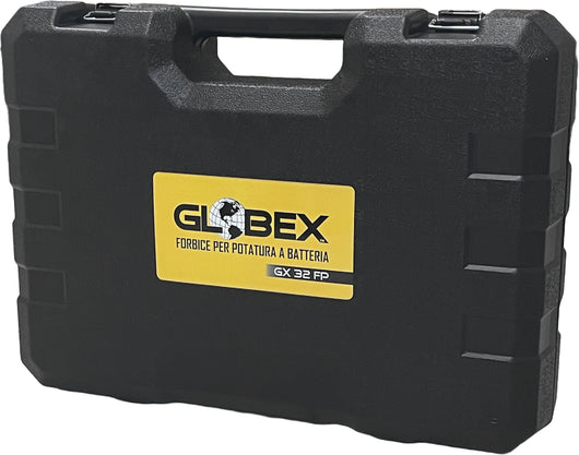 Globex FORBICE PER POTATURA GX 32 FP CON 2 BATTERIE A LITIO 14,4V-4,0AH Taglio max mm. 32