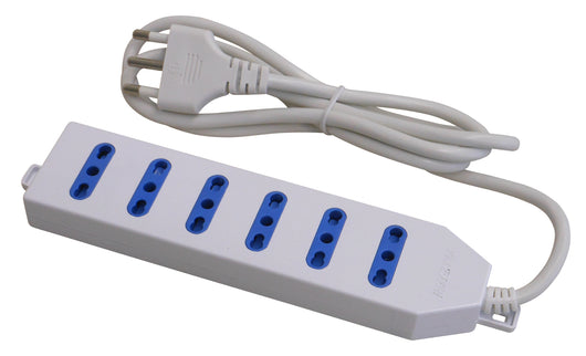 Globex MULTIPRESA IN BLISTER 6 posti 2P+T 10/16A