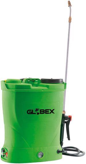 Globex POMPA IRRORATRICE A BATTERIA  lt. 16-12V 8 AH LITIO
