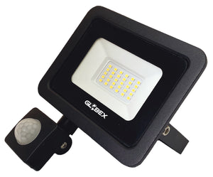 Globex PROIETTORE A LED CON SENSORE 20W 4000K