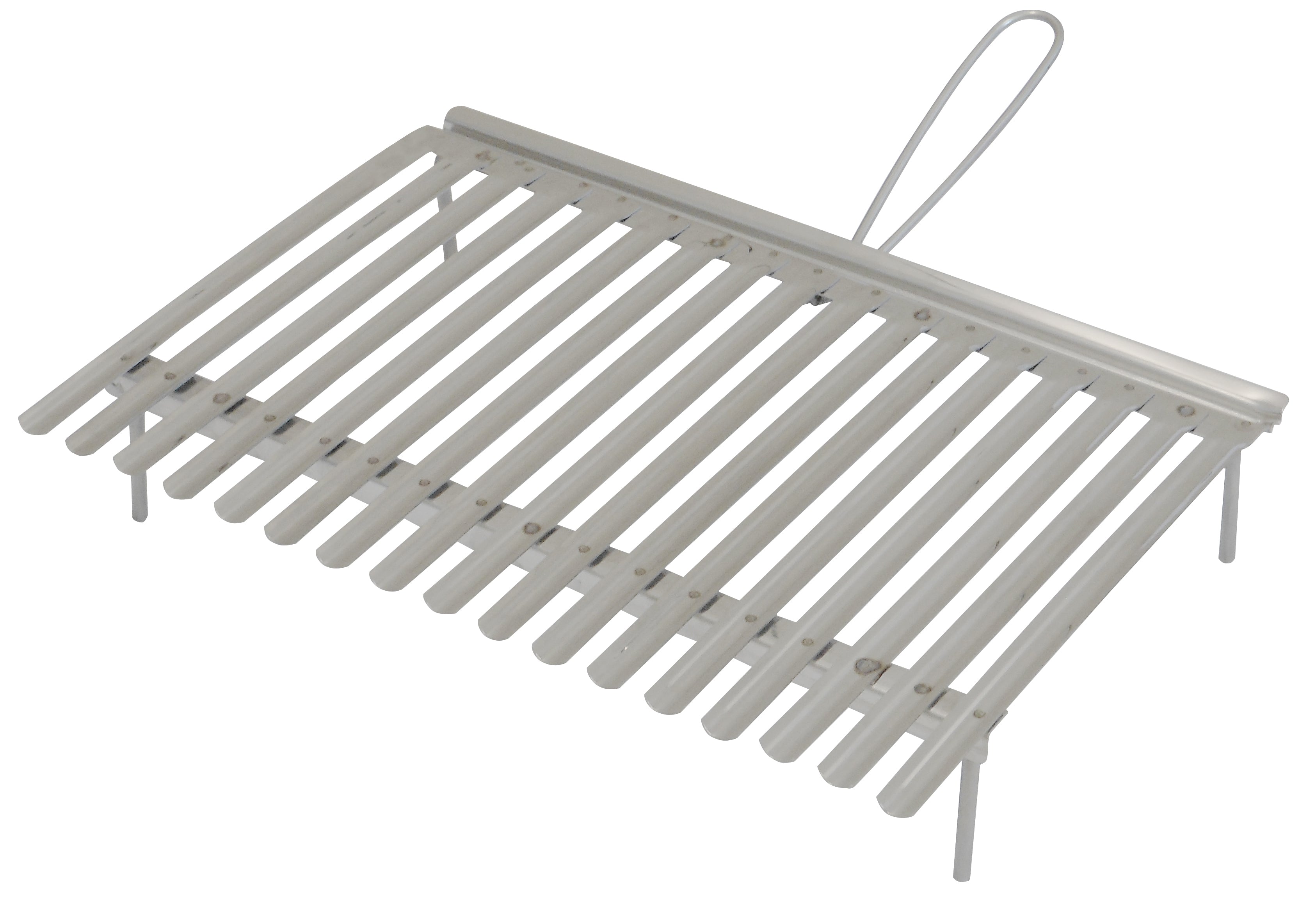 GRATICOLA IN ACCIAIO INOX CON RACCOGLI SUGO cm. 50x35