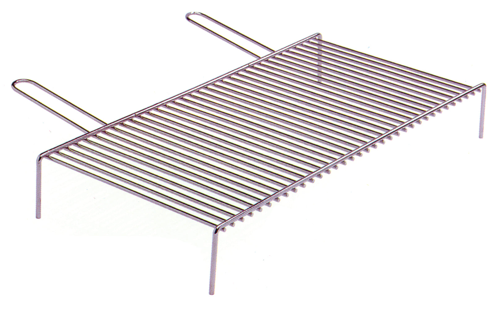 GRATICOLA MULTIUSO ACCIAIO CROMATO cm. 60x35