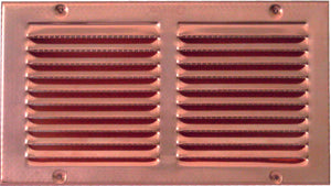 GRIGLIA DI AERAZIONE IN RAME  mm. 250x140