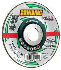 Grinding DISCO ABRASIVO CENTRO DEPRESSO FORZA per marmo Ø mm. 115x3,2x22,23 25.00 pz