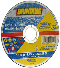 Grinding DISCO ABRASIVO PIANO PER EDLIZIA  Ø mm. 230x1,9x22,23 25.00 pz