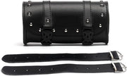 Cassa strumenti PU con cuscino rotondo a zavorra con 2 cinture a spalla per motociclette e motocross