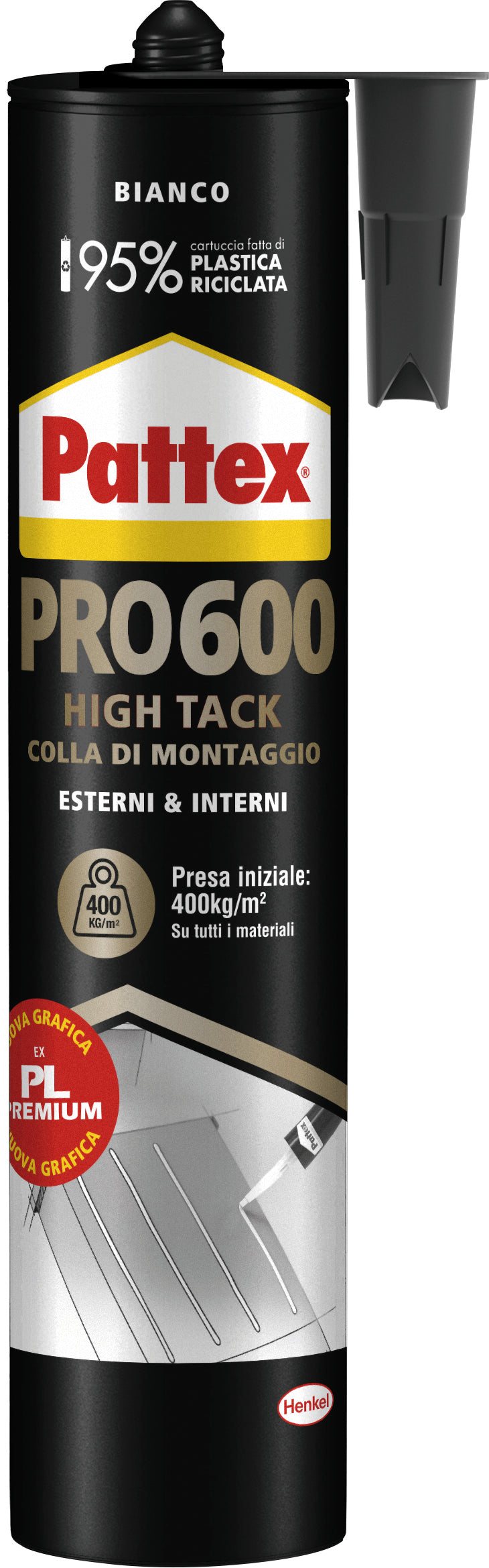 Henkel COLLA DI MONTAGGIO PATTEX PRO 600  gr. 440