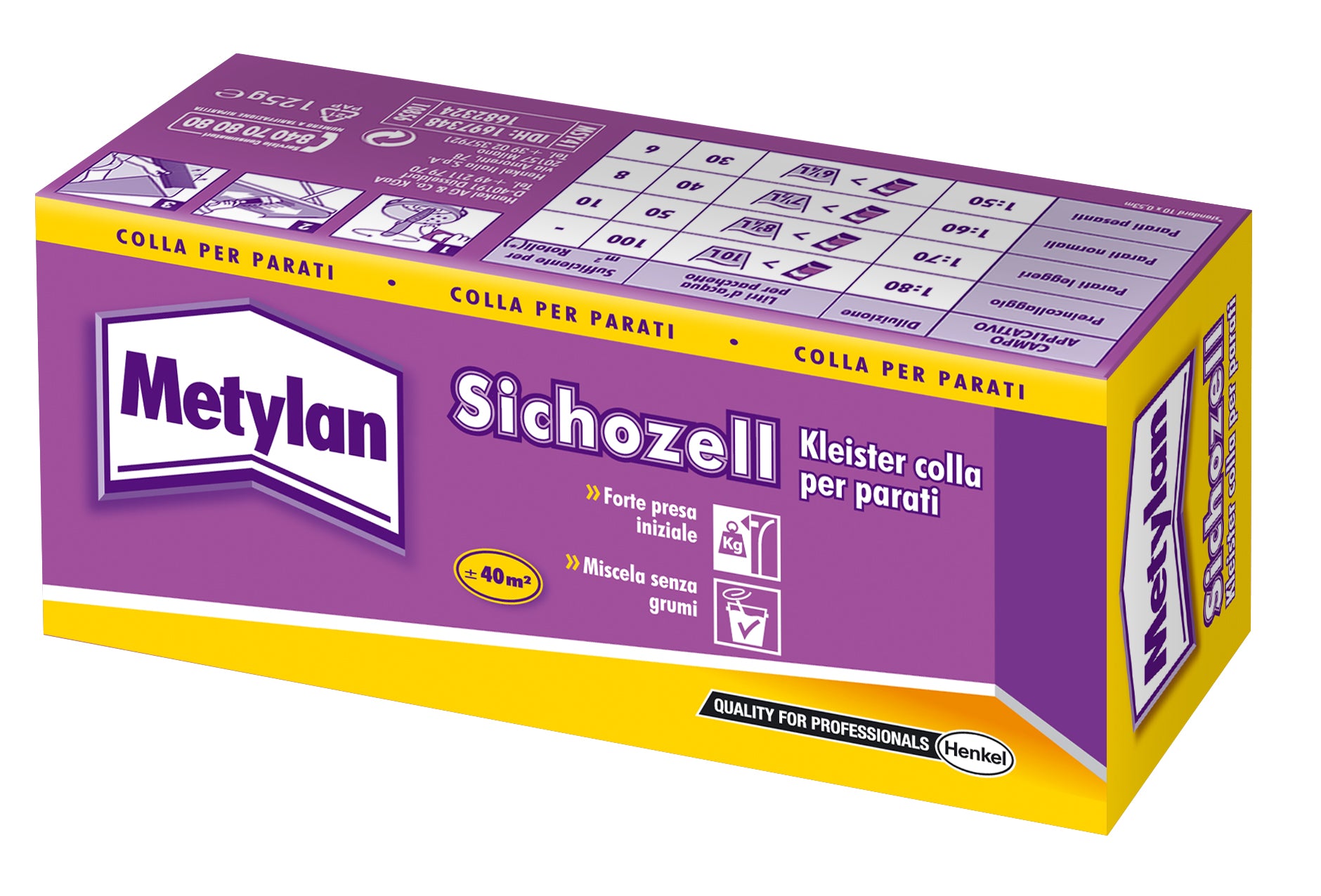 Henkel COLLA METYLAN SICHOZELL  gr. 125