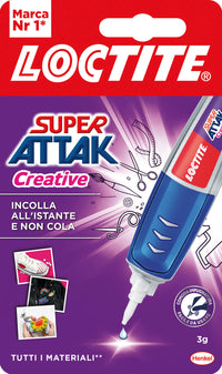 Henkel COLLA SUPER ATTAK CREATIVE gr. 3 12.00 pz