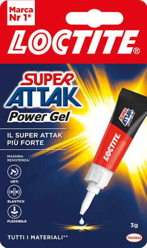 Henkel COLLA SUPER ATTAK POWER FLEX GEL  gr. 3 24.00 pz