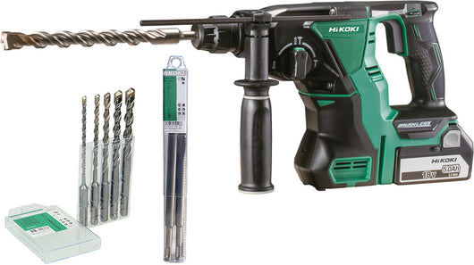 Hikoki MARTELLO TASSELLATORE DH18DBL  2 BATT. 5AH