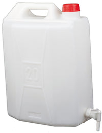 ICS TANICA IN PLASTICA PER ALIMENTI CON RUBINETTO lt. 20