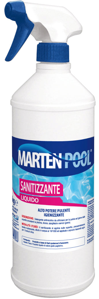 IGIENIZZANTE LIQUIDO CON SPRUZZINO kg. 1 12.00 pz