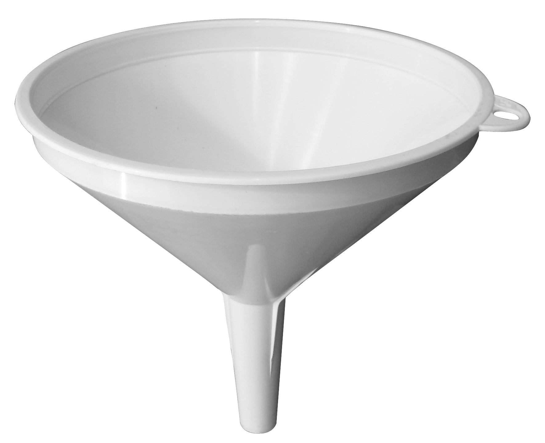 Imbuto grande in plastica per travaso diametro 30 cm bianco in polipropilene Ecoplast