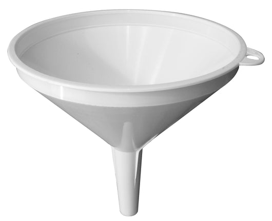 Imbuto grande in plastica per travaso diametro 30 cm bianco in polipropilene Ecoplast