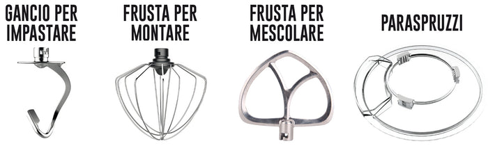 IMPASTATRICE PLANETARIA 1.400 W lt. 8