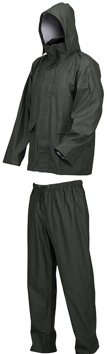 Industrial Starter IMPERMEABILE COMPLETO LLUVIA Col. Verde Mis. L