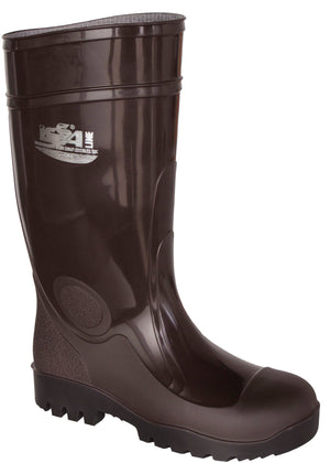 Industrial Starter STIVALI DA LAVORO IN NITRILE ISSAGUM GINOCCHIO Col. Marrone Mis. 42