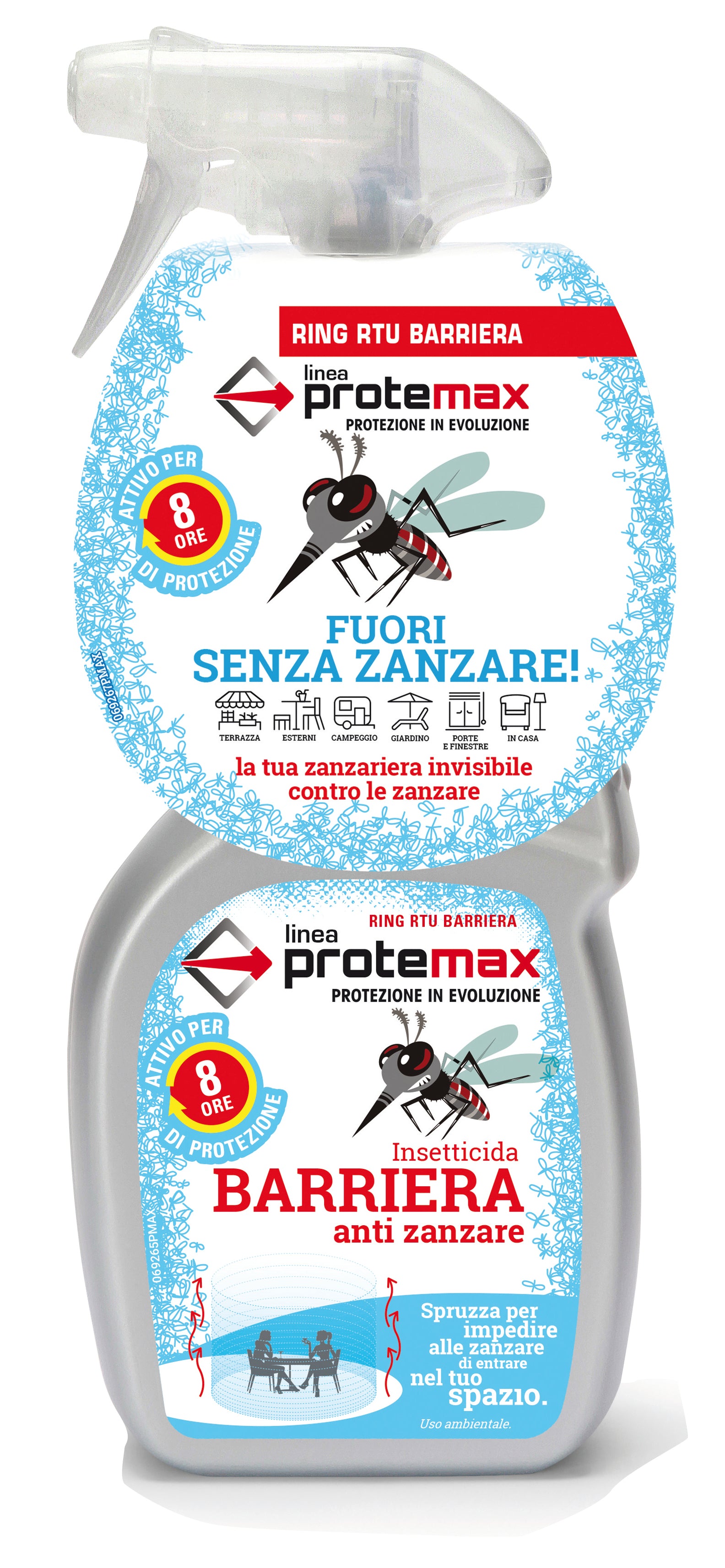 INSETTICIDA BARRIERA ANTIZANZARA  ml. 500