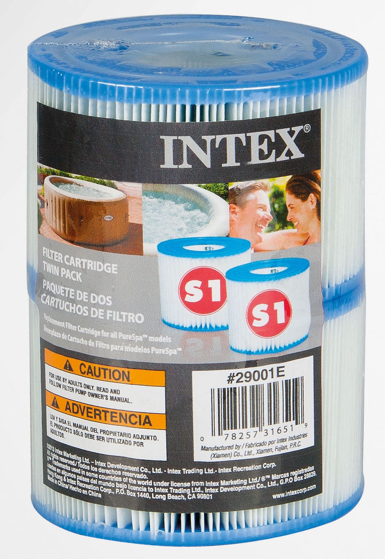 Intex CARTUCCIA FILTRO PER PISCINA SPA PZ. 2