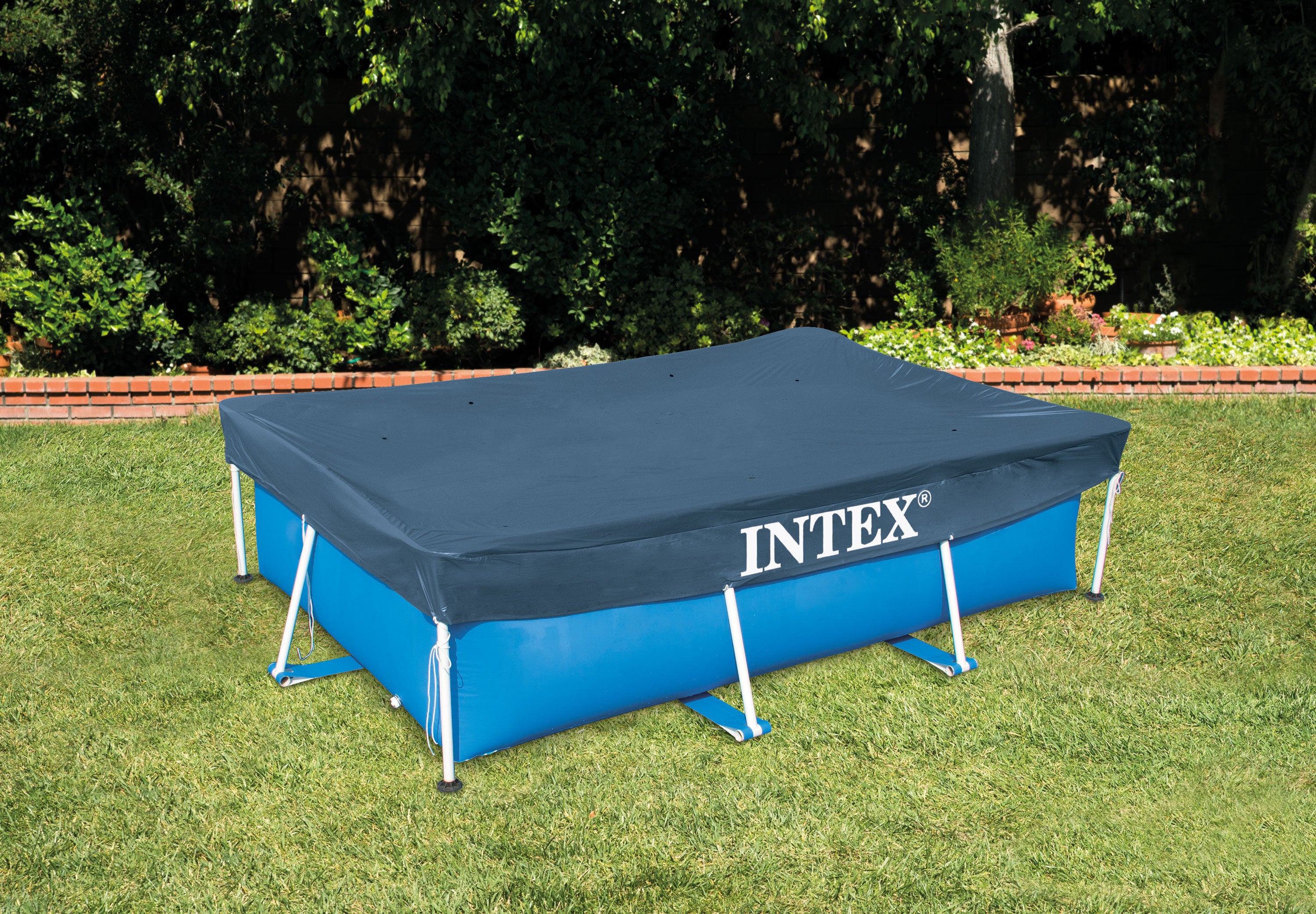 Intex COPRIPISCINA RETTANGOLARE FRAME cm. 450x220