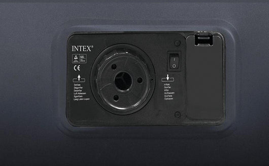 Intex MATERASSO GONFIABILE DURA-BEAM CON POMPA Twin cm. 99x191x42 h