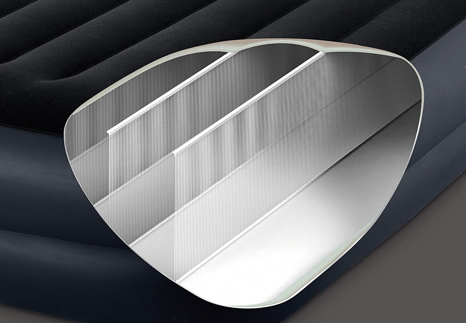 Intex MATERASSO GONFIABILE DURA-BEAM CON POMPA Twin cm. 99x191x42 h