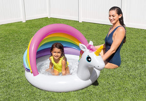 Intex PISCINA GONFIABILE BABY UNICORNO cm. 127x102x69 h (lt. 45)
