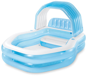 Intex PISCINA GONFIABILE FAMILY SUNSHADE  cm. 229x191x135 h (lt. 530)