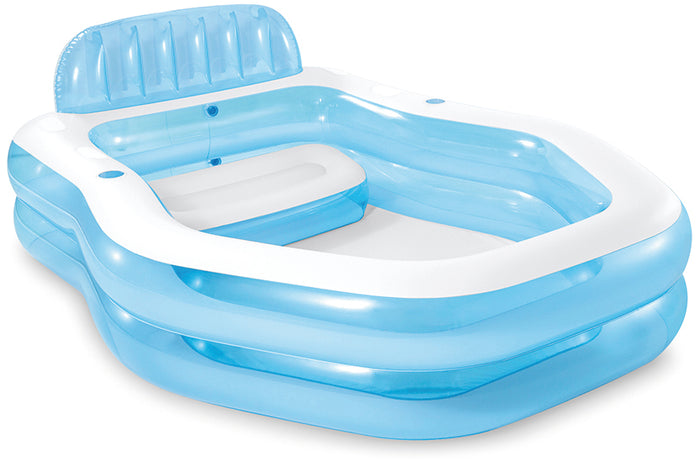 Intex PISCINA GONFIABILE FAMILY SUNSHADE  cm. 229x191x135 h (lt. 530)