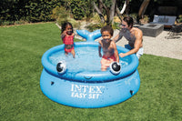 Intex PISCINA TONDA AUTOPORTANTE EASY SET JOLLY WHALE Ø cm. 183x51 h lt. 880