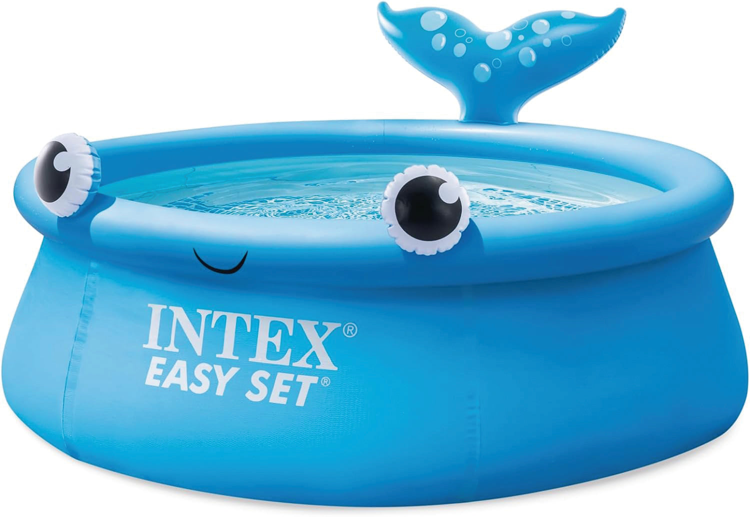 Intex PISCINA TONDA AUTOPORTANTE EASY SET JOLLY WHALE Ø cm. 183x51 h lt. 880