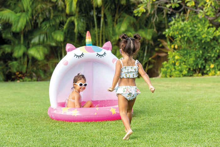 Intex PISCINA TONDA GONFIABILE BABY CATICORN  Ø cm. 102x102 h (lt. 45)