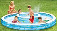 Intex PISCINA TONDA GONFIABILE BABY FISH DOUBLE  cm. 279x36 h (lt. 990+232)