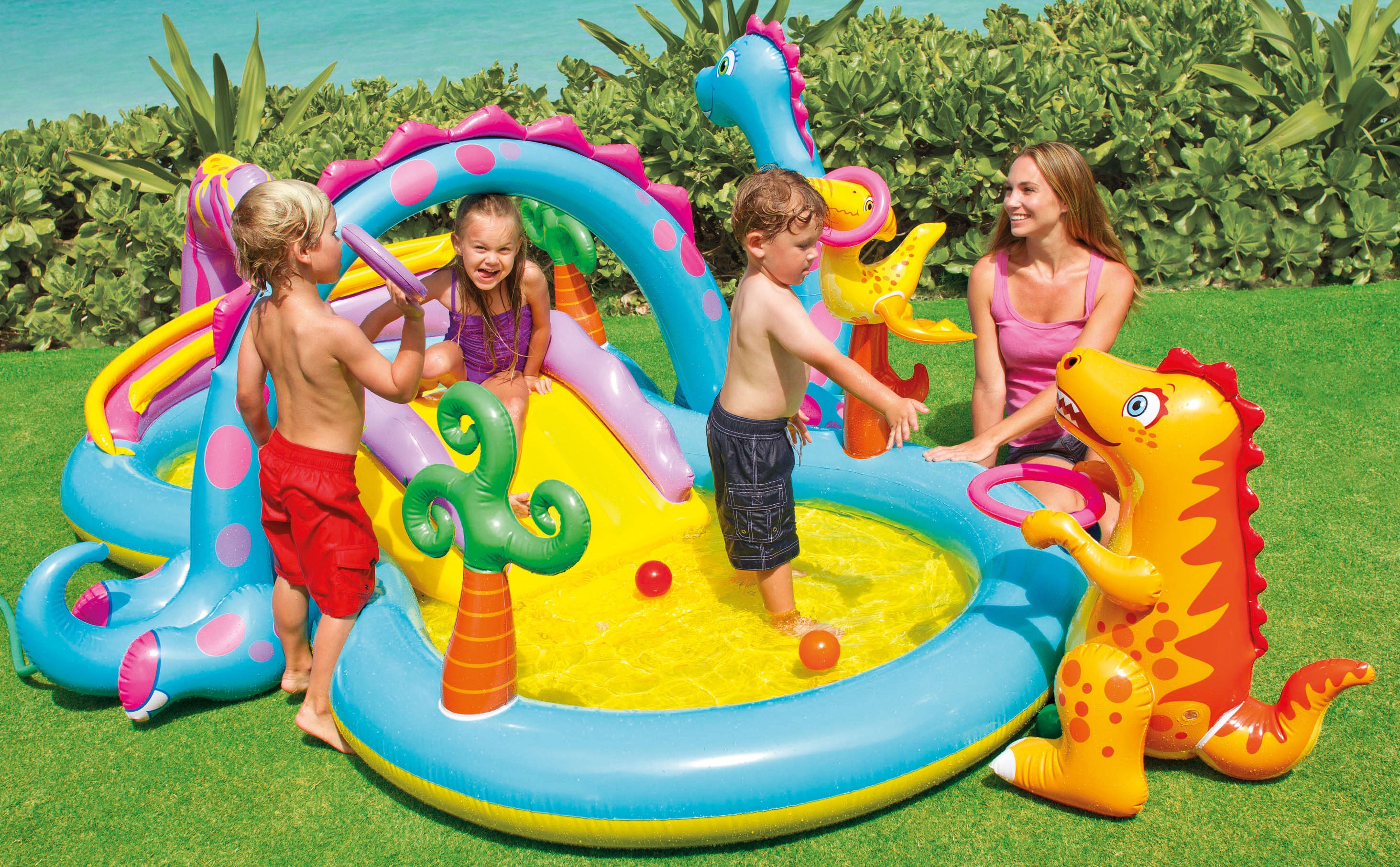 Intex PLAY CENTER DINOLAND cm. 302x229x112 h (lt. 290)