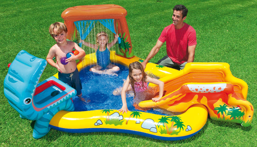 Intex PLAY CENTER DINOSAURO  cm. 249x191x109 h (lt. 310)