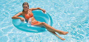 Intex POLTRONA GALLEGGIANTE GONFIABILE SIT & LOUNGE  Ø cm. 119